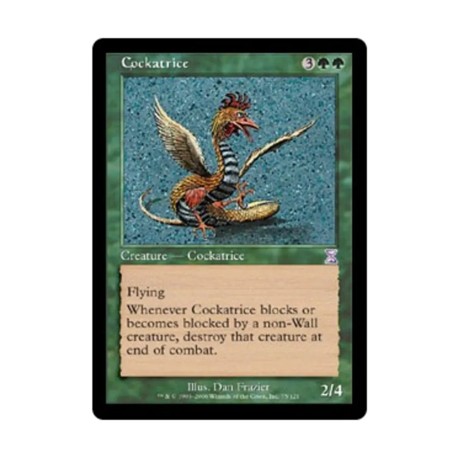 CCG Кокатрис (клавиша R), MTG - Time Spiral, Time-Shifted
CCG Кокатрис (клавиша R), MTG - Time Spiral, Time-Shifted