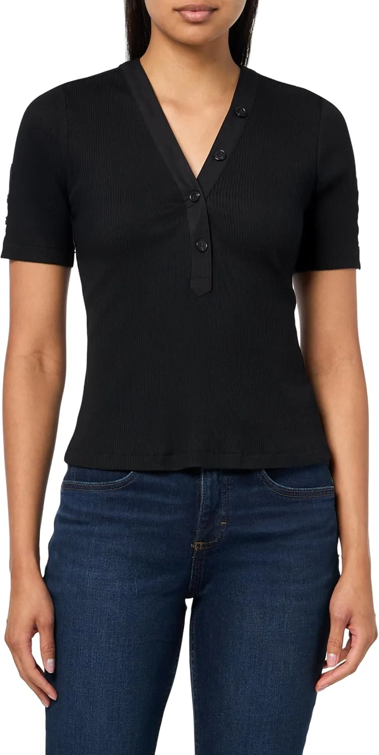 Derek Lam 10 Crosby Women's Adrian Mixed Media Tee
Derek Lam 10 Crosby Women's Adrian Mixed Media Tee