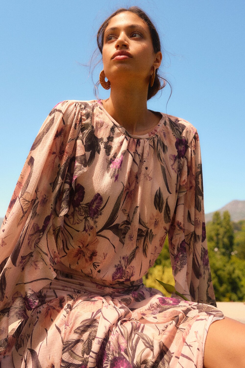 Блузка с рюшами и сеткой Next, розовый
Блузка с рюшами и сеткой Next, розовый