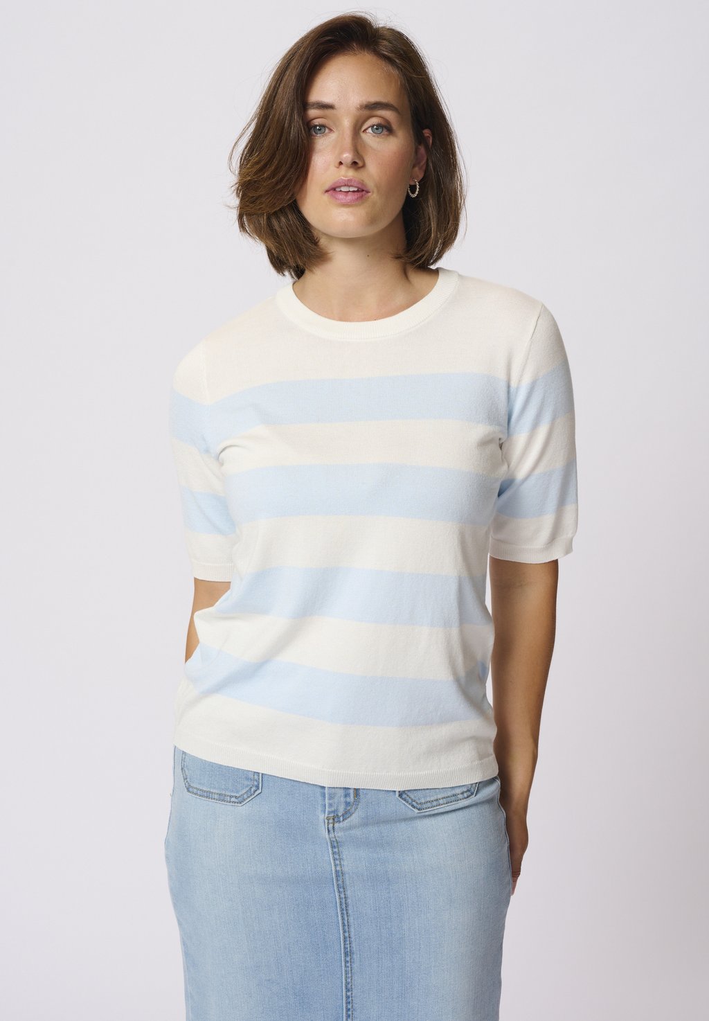 Футболка с принтом KALIZZA STRIPED Kaffe, кремовый
Футболка с принтом KALIZZA STRIPED Kaffe, кремовый