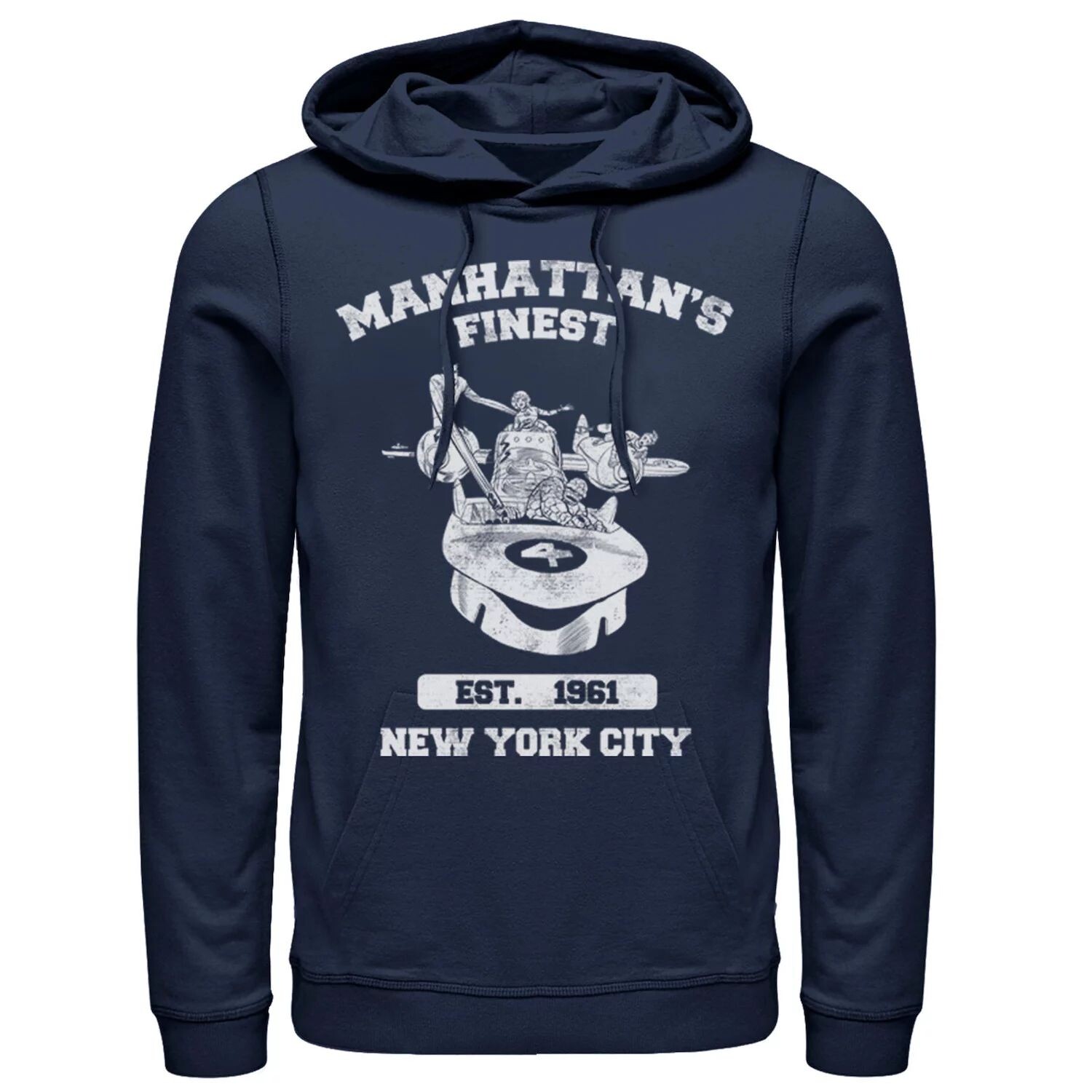 Мужская фантастическая четверка Manhattan's Finest Est. Толстовка 1961 года Marvel
Мужская фантастическая четверка Manhattan's Finest Est. Толстовка 1961 года Marvel