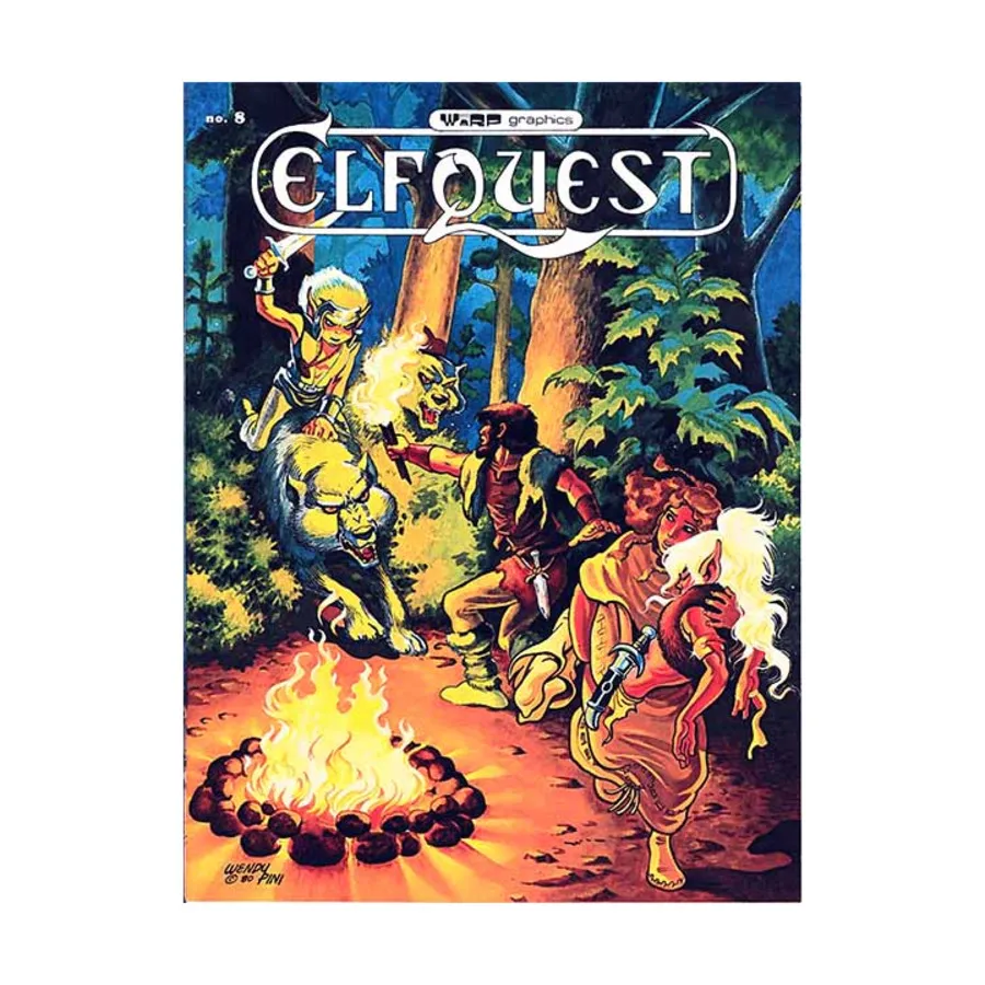 Журнал #8 "Hands of the Symbol Maker, ElfQuest Magazine 
Журнал #8 "Hands of the Symbol Maker, ElfQuest Magazine