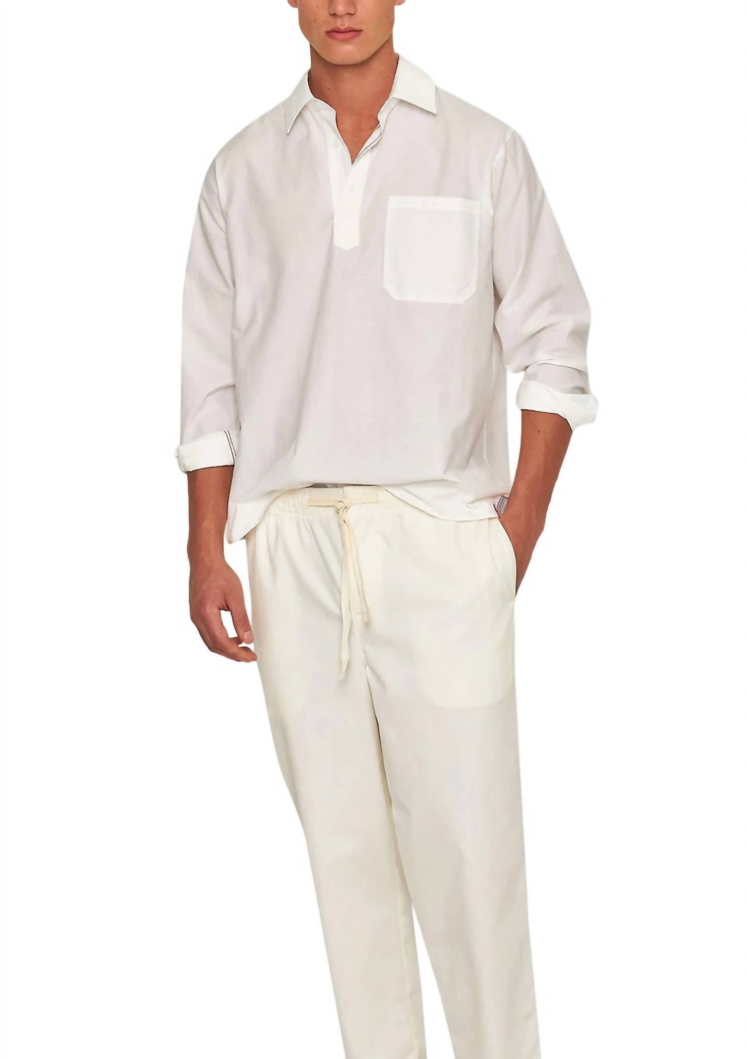 Рубашка Shanklin белого цвета Orlebar Brown
Рубашка Shanklin белого цвета Orlebar Brown