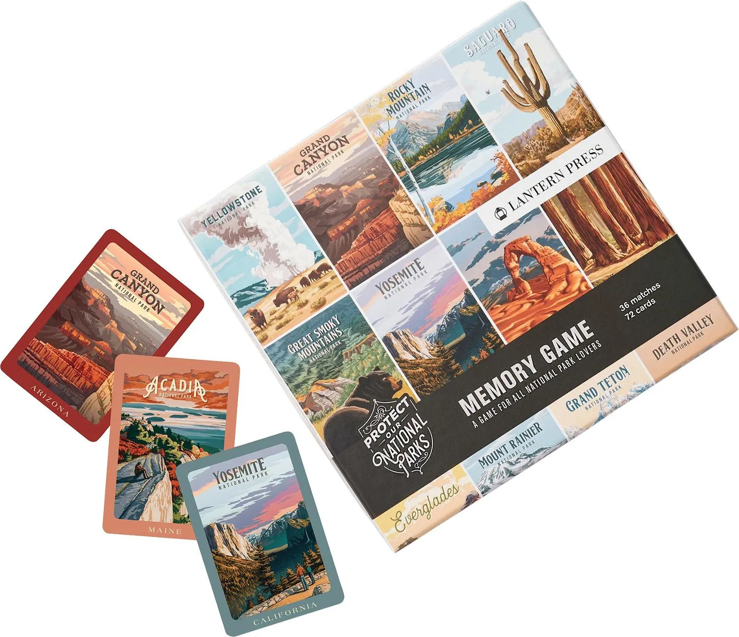 Защитим наши национальные парки, Игра на память Lantern Press, None
Защитим наши национальные парки, Игра на память Lantern Press, None