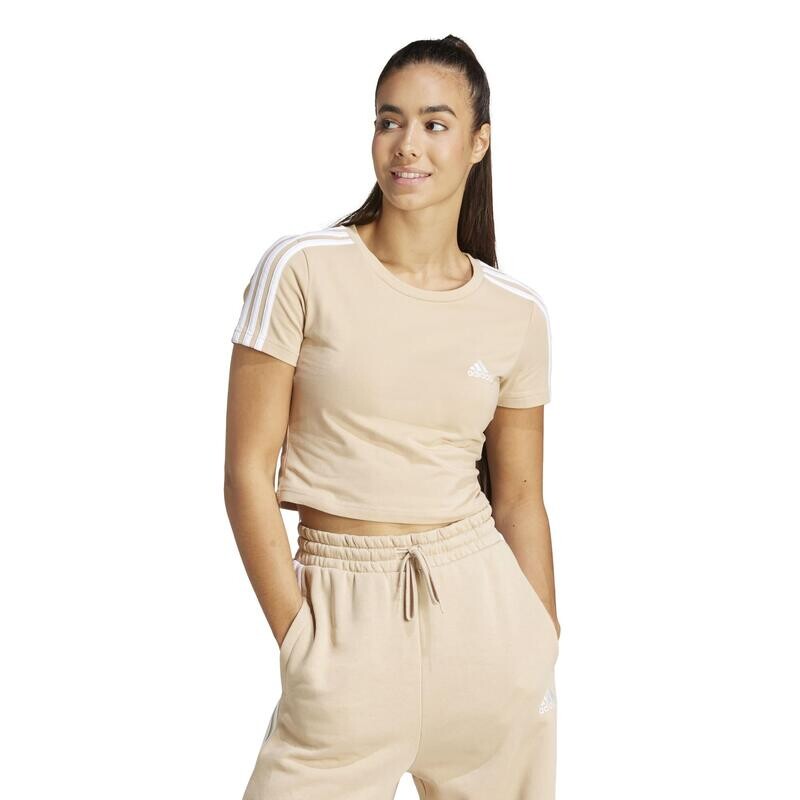 Футболка женская укороченная ADIDAS Slim - бежевая
Футболка женская укороченная ADIDAS Slim - бежевая