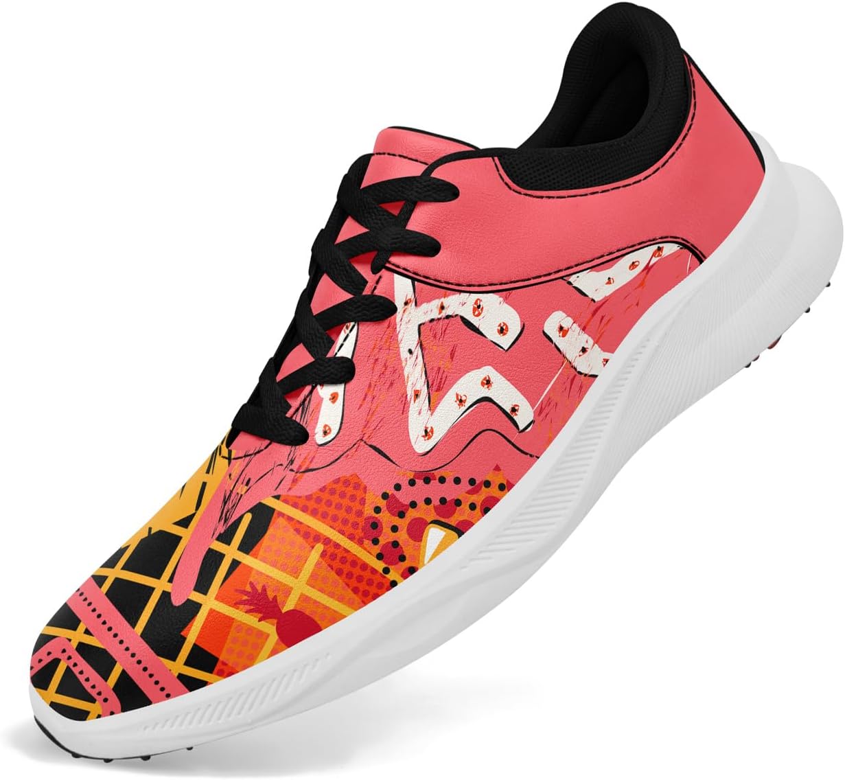 Гольф-кроссовки Graffiti для мужчин и женщин, без шипов, водонепроницаемые, широкие, наружная воздушная подошва, уличные, противоскользящие, удобные спортивные обувь Coolcustomize, красный
Гольф-кроссовки Graffiti для мужчин и женщин, без шипов, водонепроницаемые, широкие, наружная воздушная подошва, уличные, противоскользящие, удобные спортивные обувь Coolcustomize, красный