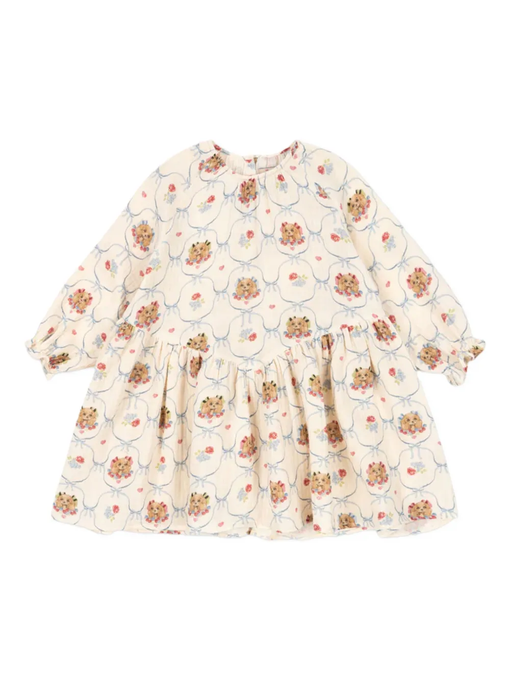 Платье с длинными рукавами Konges Sløjd, бежевый
Платье с длинными рукавами Konges Sløjd, бежевый