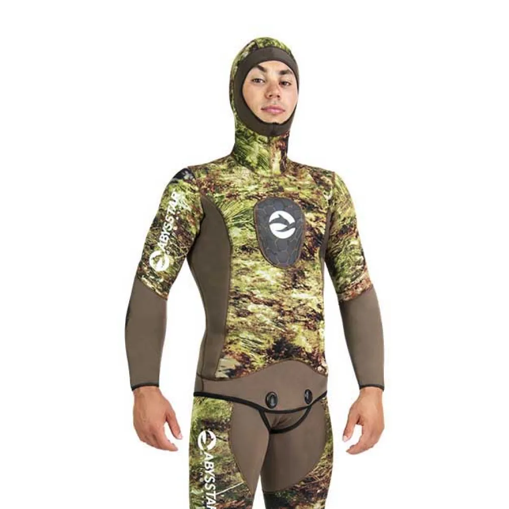 Куртка для подводной охоты Abysstar Grouper Evo 7 mm, зеленый
Куртка для подводной охоты Abysstar Grouper Evo 7 mm, зеленый