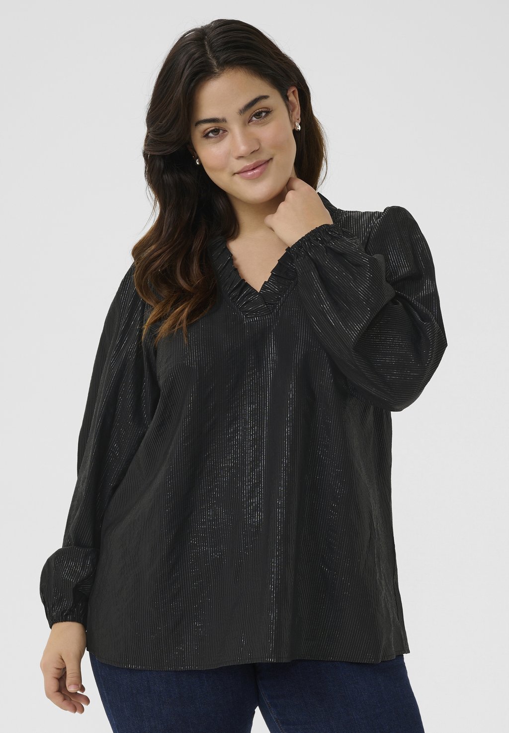 Блуза ANNI Kaffe Curve, черный
Блуза ANNI Kaffe Curve, черный