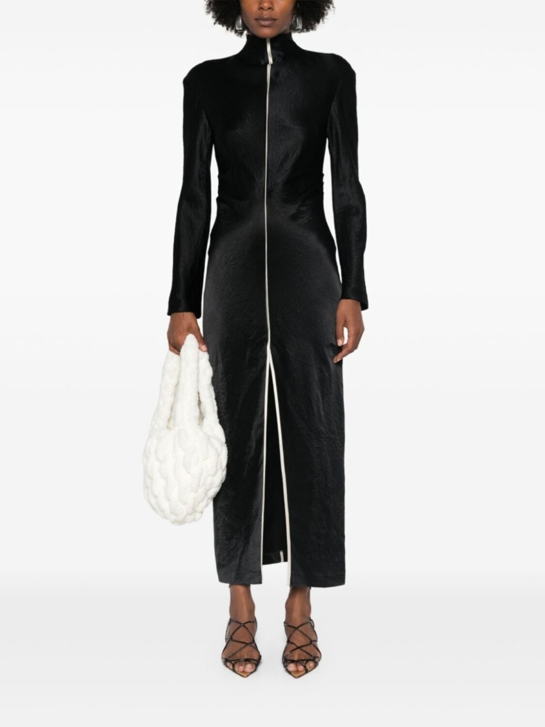 Nanushka платье миди Naia, черный
Nanushka платье миди Naia, черный