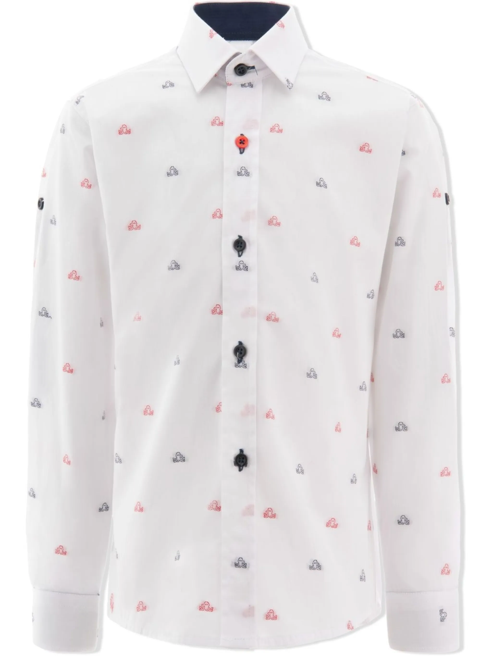 Рубашка Octopus Moustache, белый
Рубашка Octopus Moustache, белый