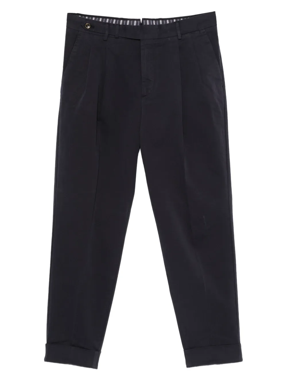 Брюки строгого кроя со складками Pt Torino, синий
Брюки строгого кроя со складками Pt Torino, синий