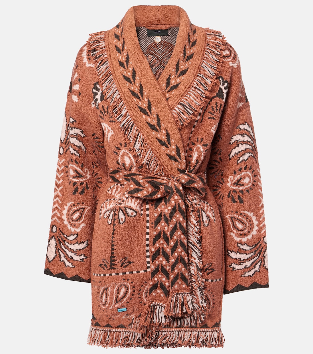 Кардиган Wild Wonder Foulard из шерсти и хлопка Alanui, Terracotta
Кардиган Wild Wonder Foulard из шерсти и хлопка Alanui, Terracotta