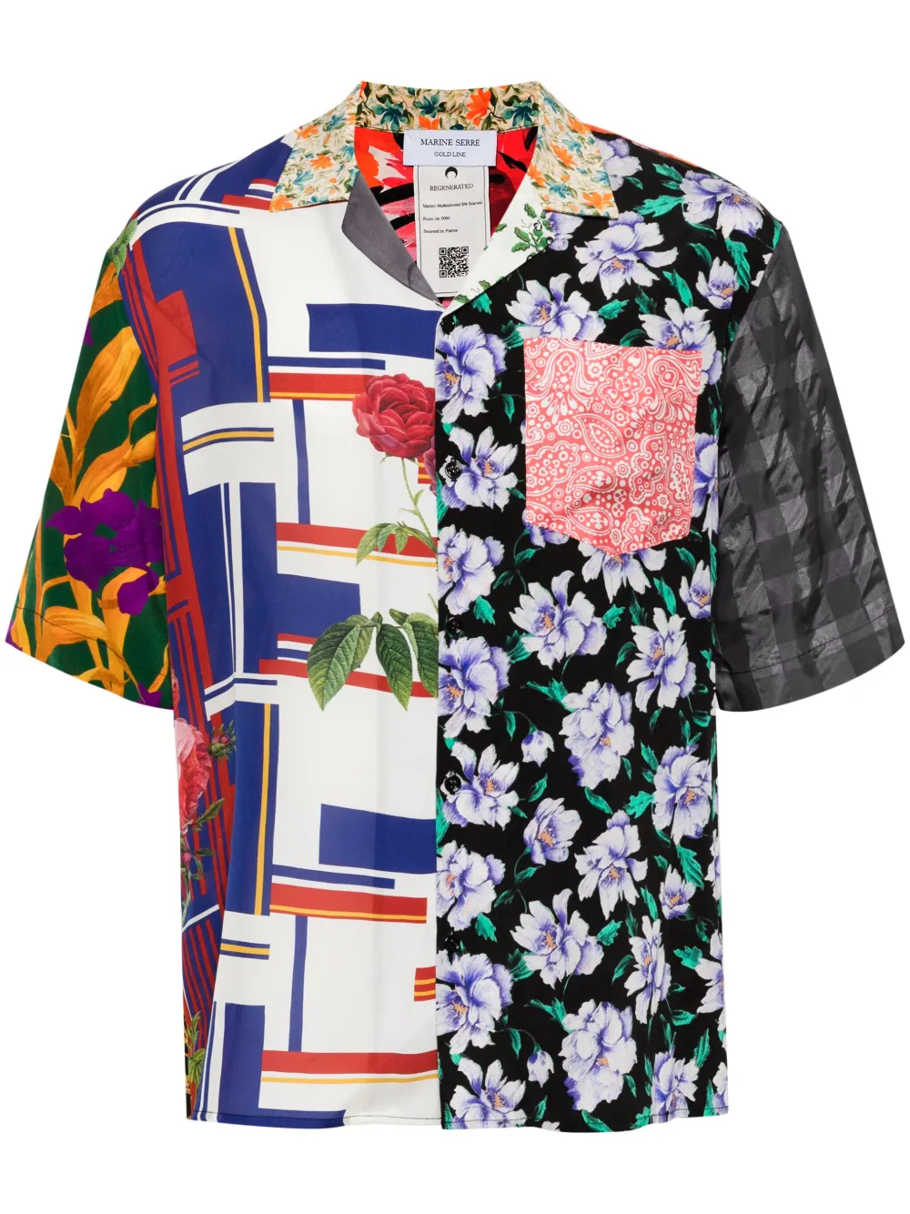 Рубашка Regenerated Silk Scarves Marine Serre, серый
Рубашка Regenerated Silk Scarves Marine Serre, серый