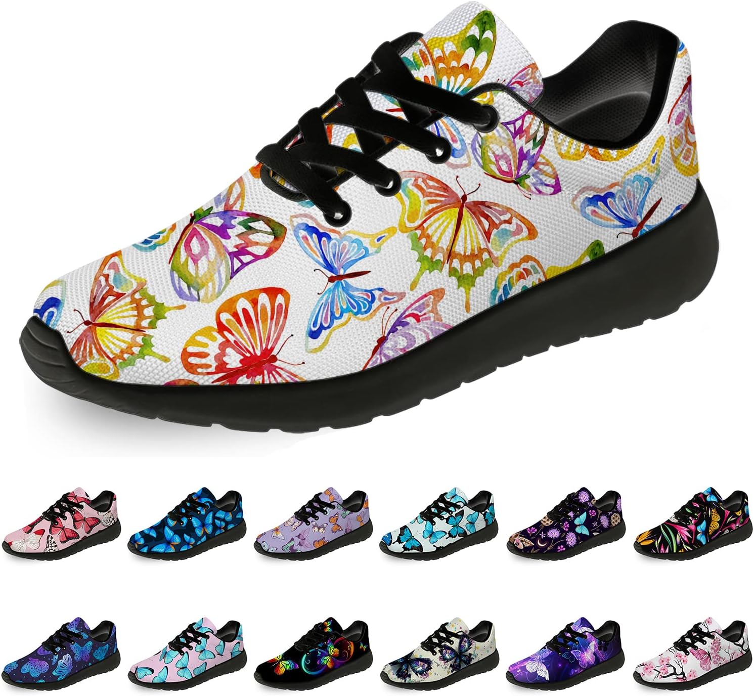 Кроссовки с бабочками для женщин и мужчин, легкие для бега, прогулок и тенниса, женские и мужские кеды, обувь с бабочками, подарки Horethy, 6874colorful
Кроссовки с бабочками для женщин и мужчин, легкие для бега, прогулок и тенниса, женские и мужские кеды, обувь с бабочками, подарки Horethy, 6874colorful