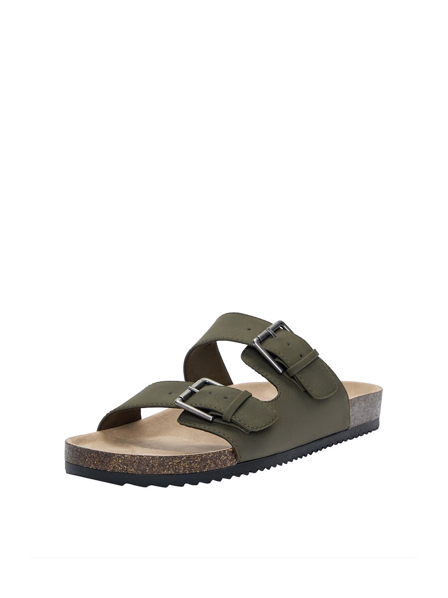 Мюли Pull&Bear, хаки
Мюли Pull&Bear, хаки