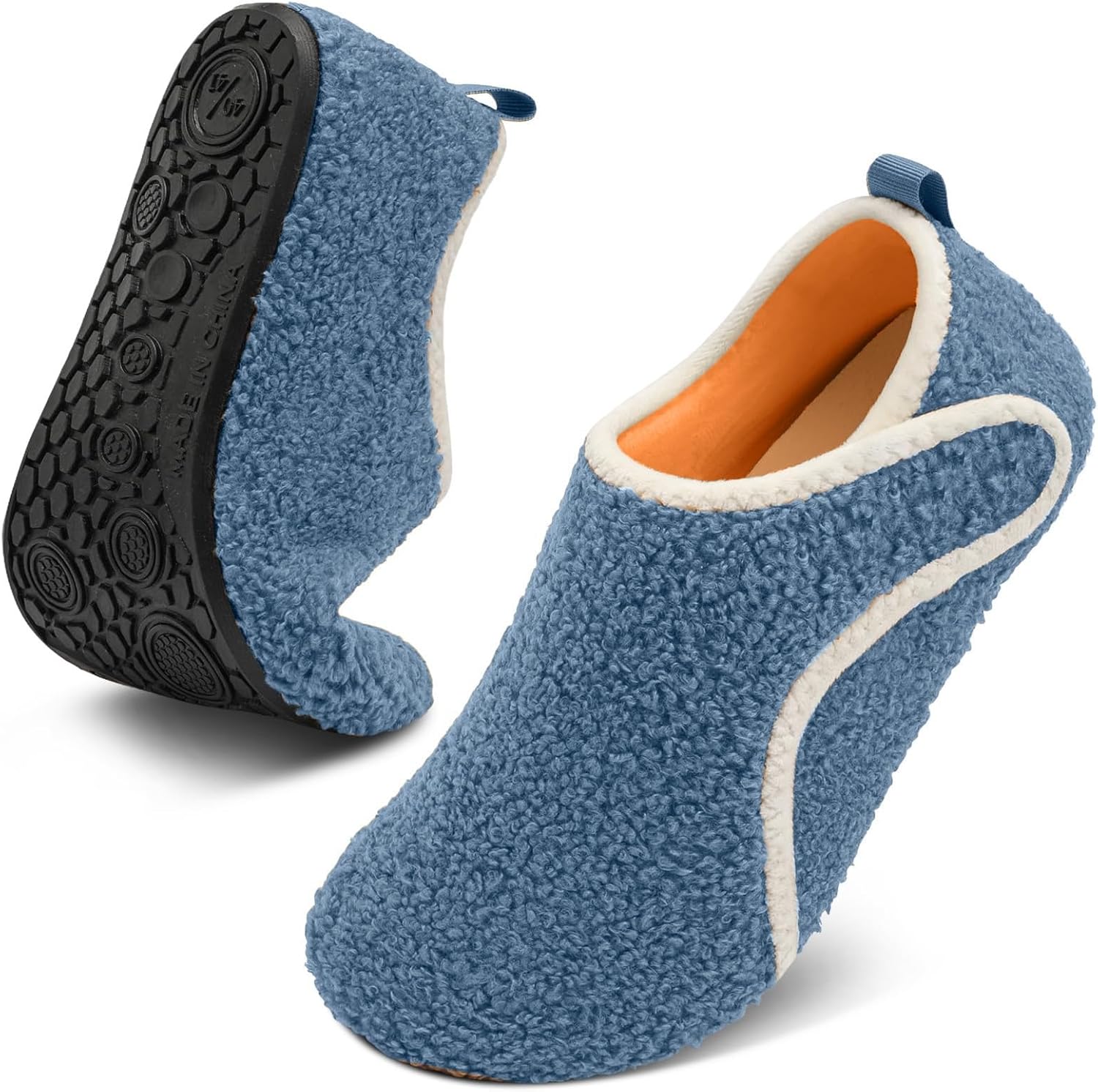 Женские и мужские домашние тапочки с резиновой подошвой, легкие для дома, с подкладкой из флиса, без застежек, уютные тапочки для хождения, переносные дорожные тапочки, удобная обувь для прогулок Rianclud, синий
Женские и мужские домашние тапочки с резиновой подошвой, легкие для дома, с подкладкой из флиса, без застежек, уютные тапочки для хождения, переносные дорожные тапочки, удобная обувь для прогулок Rianclud, синий