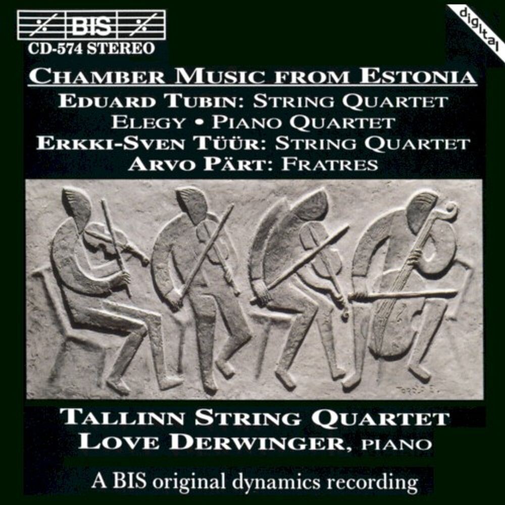Диск CD Chamber Music from Estonia - Tallinn String Quartet, Love Derwinger
Диск CD Chamber Music from Estonia - Tallinn String Quartet, Love Derwinger