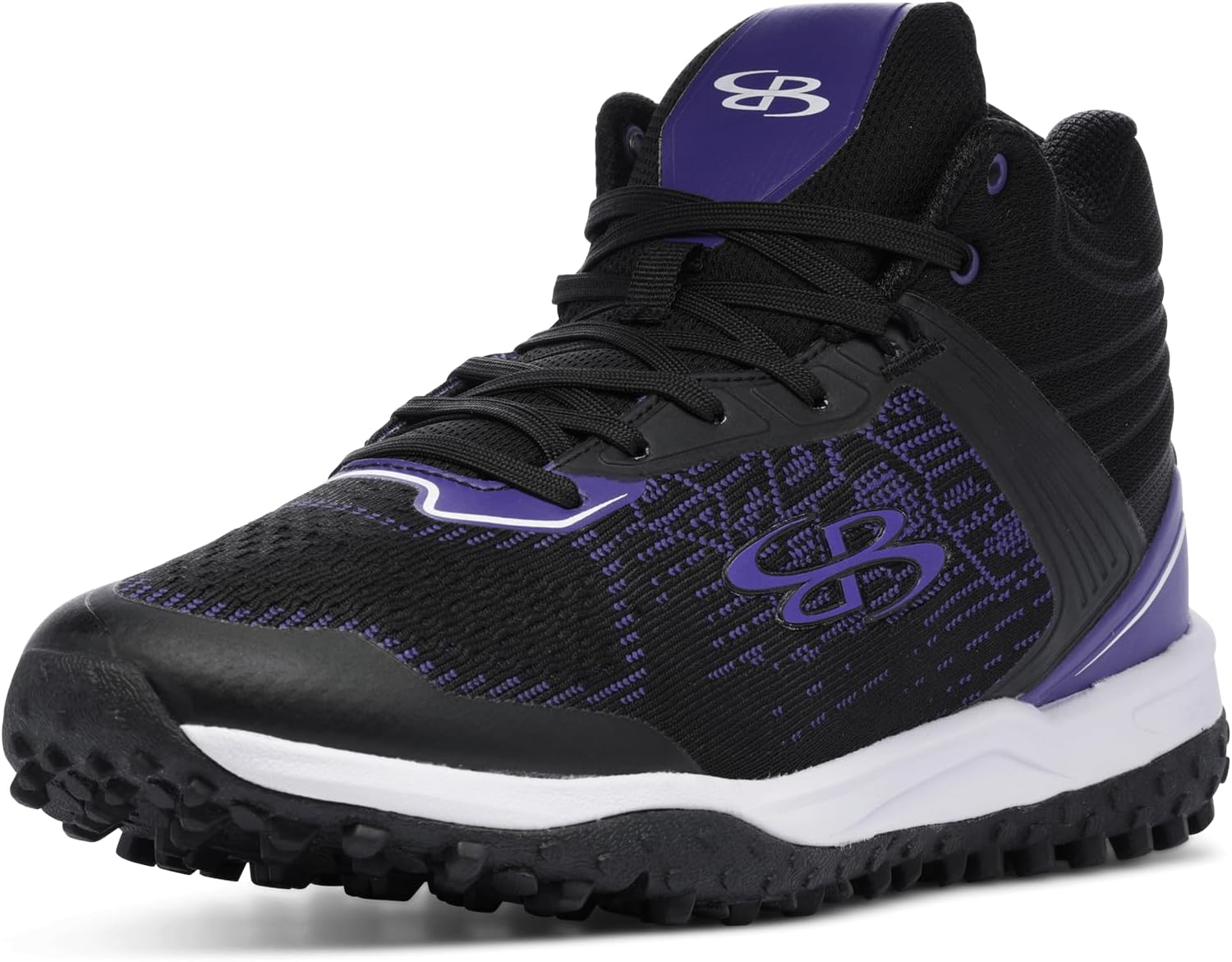 Мужские футбольные кроссовки Boombah Viper Pureknit Turf Mid - Статус - Разнообразие цветов - Разные размеры, черный/фиолетовый
Мужские футбольные кроссовки Boombah Viper Pureknit Turf Mid - Статус - Разнообразие цветов - Разные размеры, черный/фиолетовый