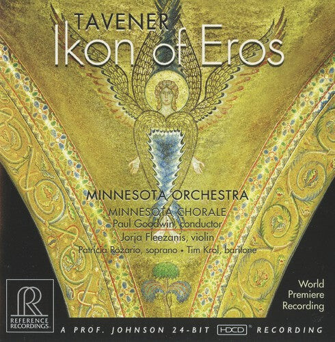 CD диск Tavener / Fleezanis / Rosario / Krol / Goodwin: Ikon of Eros
CD диск Tavener / Fleezanis / Rosario / Krol / Goodwin: Ikon of Eros