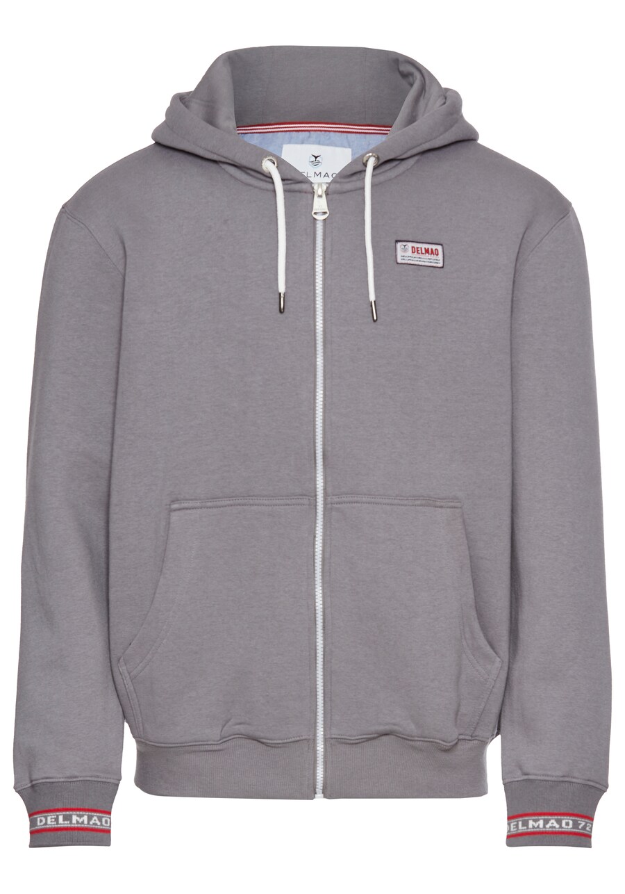 Толстовка с капюшоном на молнии DELMAO, темно-серый
Толстовка с капюшоном на молнии DELMAO, темно-серый