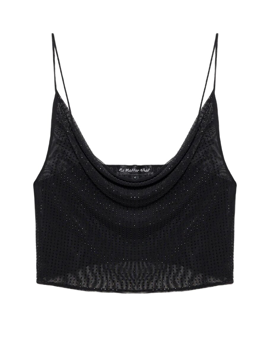 Топ No Matter What, черный
Топ No Matter What, черный