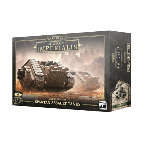 Фигурка Legions Imperialis: Spartan Assault Tanks Games Workshop
Фигурка Legions Imperialis: Spartan Assault Tanks Games Workshop