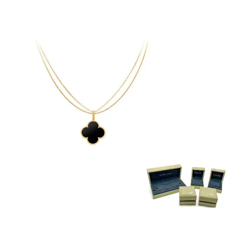 Van Cleef & Arpels Оникс кулон для женщин Gold
Van Cleef & Arpels Оникс кулон для женщин Gold