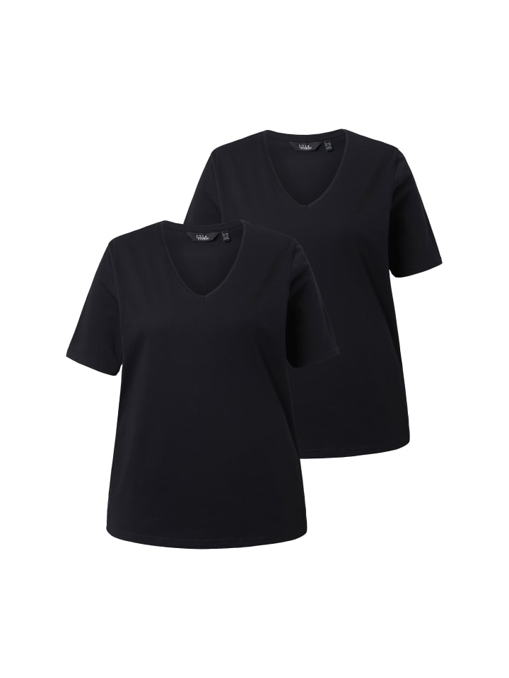 Рубашка черного цвета Ulla Popken
Рубашка черного цвета Ulla Popken