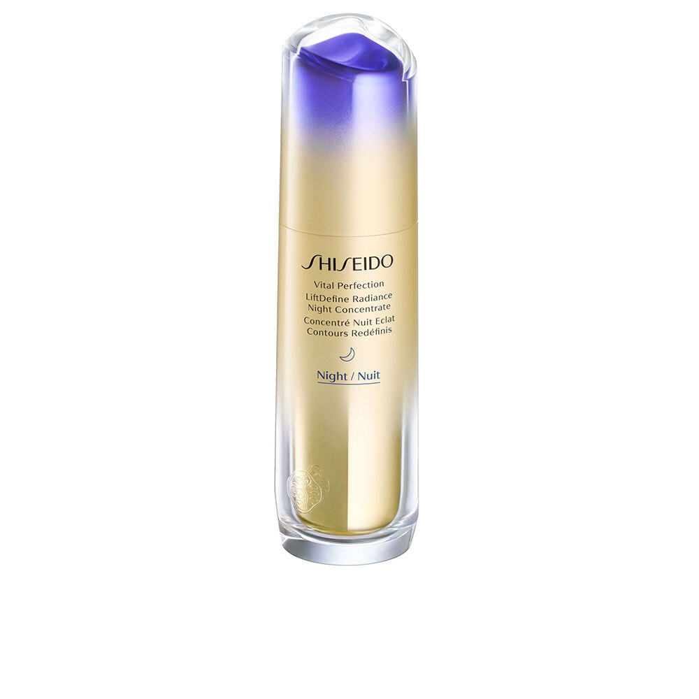 Увлажняющая сыворотка для ухода за лицом Vital perfection lift define night serum Shiseido, 40 мл
Увлажняющая сыворотка для ухода за лицом Vital perfection lift define night serum Shiseido, 40 мл
