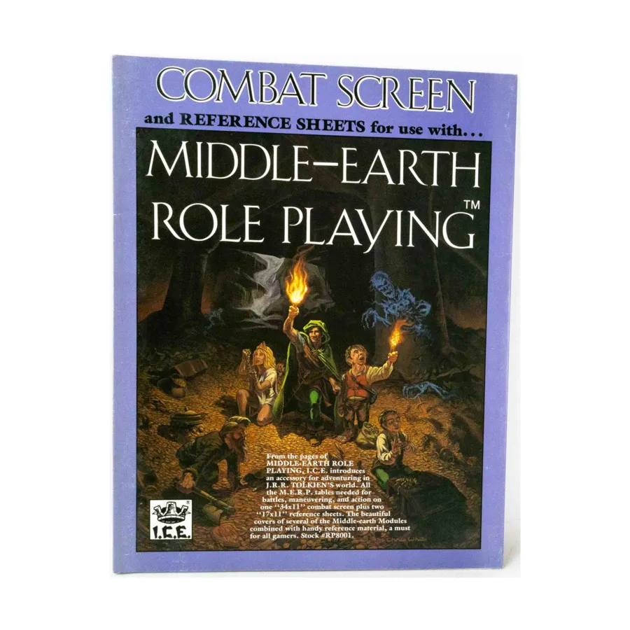 Экран боя Средиземья (1-е издание), Middle-Earth Role Playing (MERP) (2nd Edition)
Экран боя Средиземья (1-е издание), Middle-Earth Role Playing (MERP) (2nd Edition)