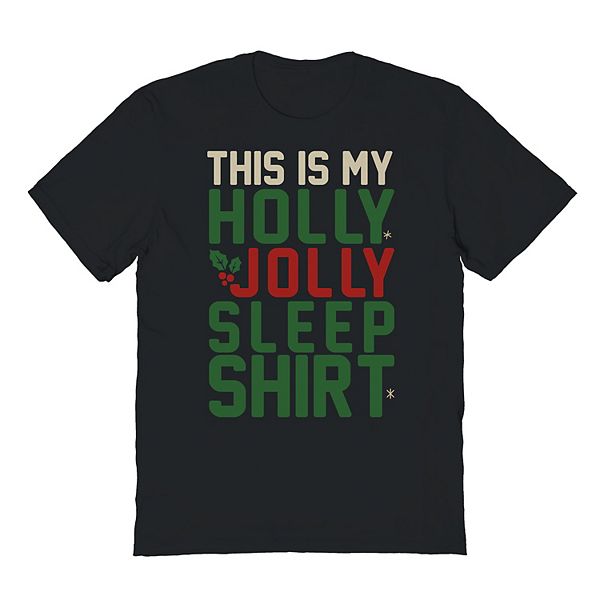 Мужская футболка с принтом this is my holly jolly sleep shirt Licensed Character
Мужская футболка с принтом this is my holly jolly sleep shirt Licensed Character