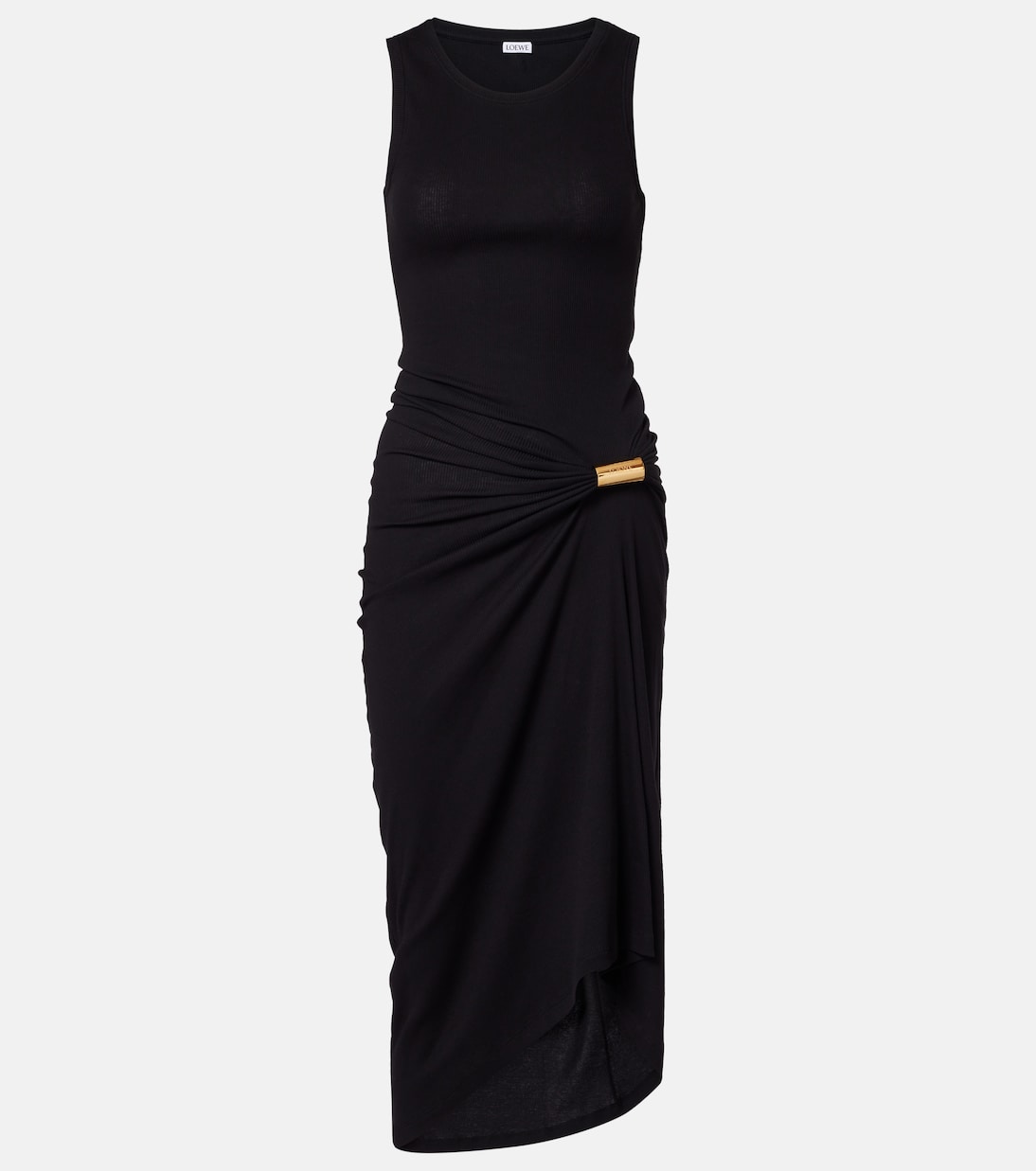 Танкованное платье миди из хлопковой смеси Loewe, черный
Танкованное платье миди из хлопковой смеси Loewe, черный