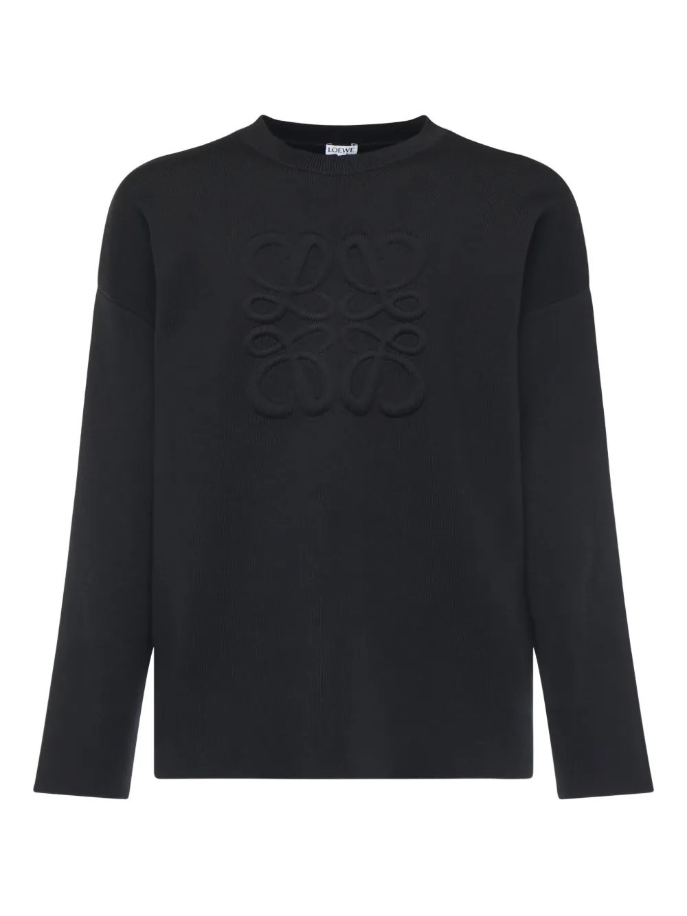 Свитер с логотипом anagram LOEWE, черный
Свитер с логотипом anagram LOEWE, черный
