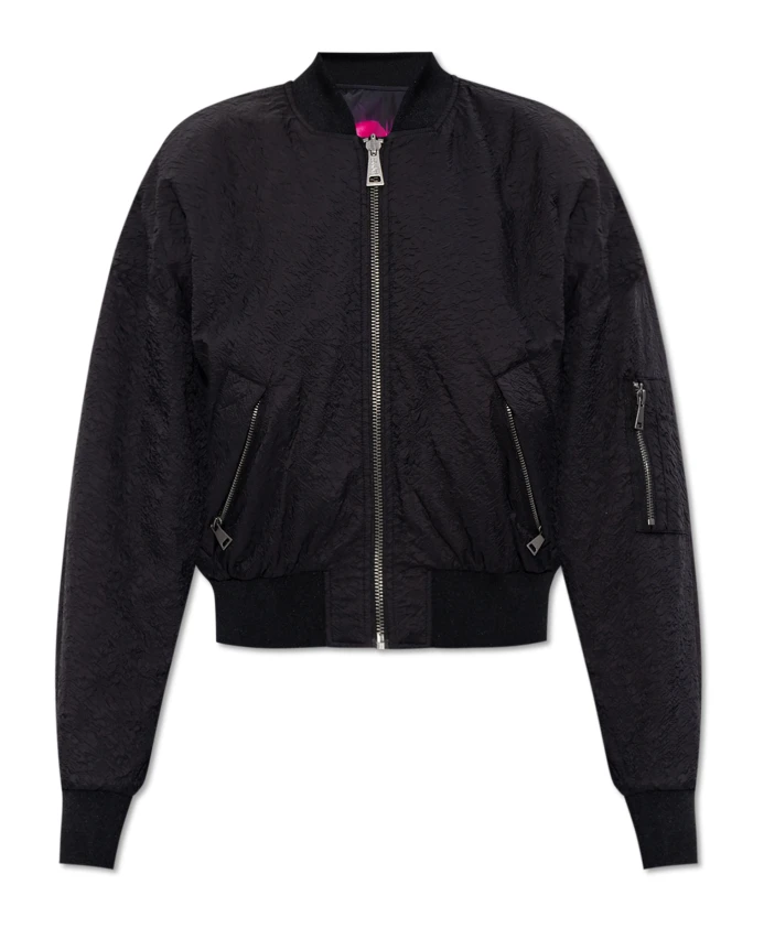 Двусторонняя куртка-бомбер Versace Jeans Couture, черный
Двусторонняя куртка-бомбер Versace Jeans Couture, черный