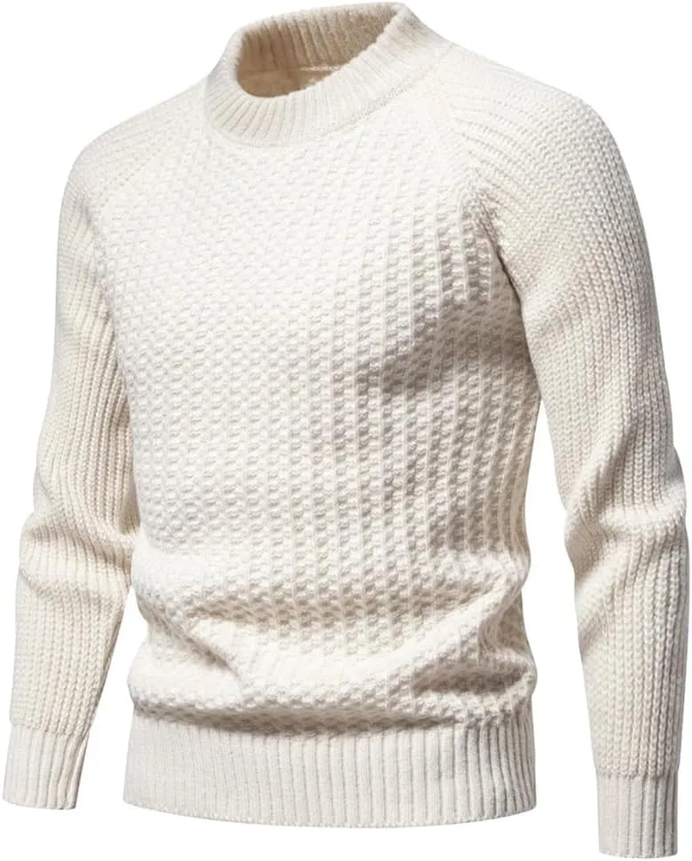 Легкий пуловер для мужчин Business Casual однотонный круглый вырез Bciopll
Легкий пуловер для мужчин Business Casual однотонный круглый вырез Bciopll