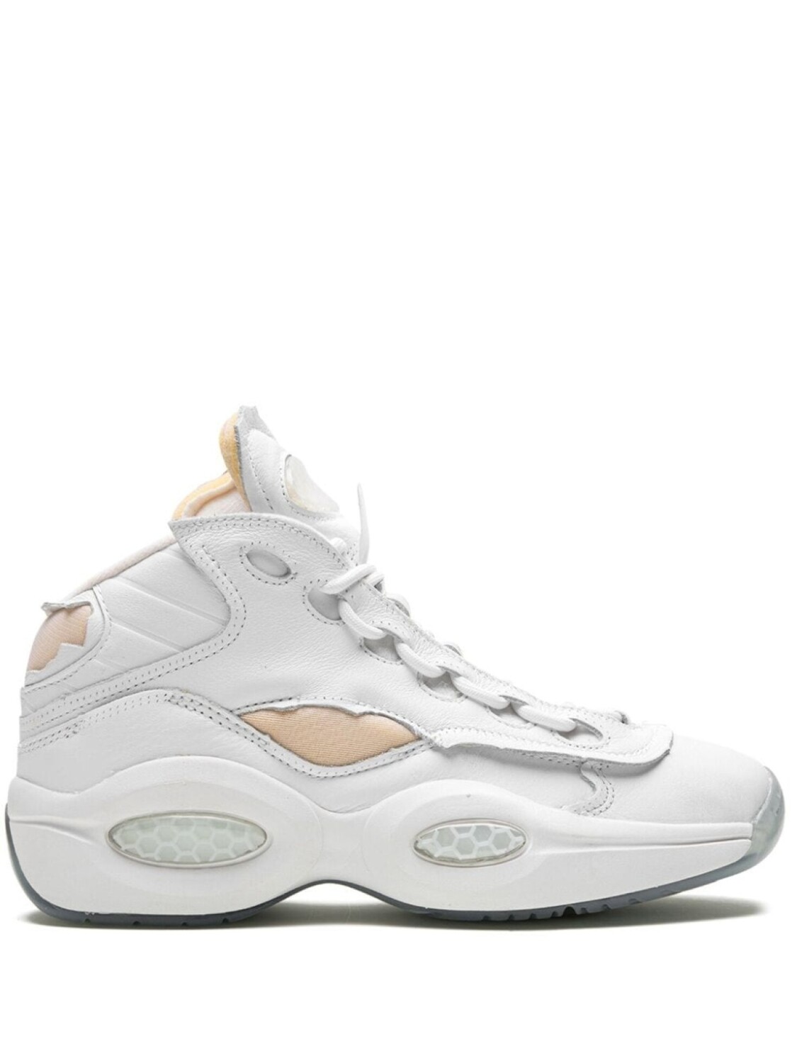 Reebok кроссовки Question Mid из коллаборации с Maison Margiela, белый
Reebok кроссовки Question Mid из коллаборации с Maison Margiela, белый