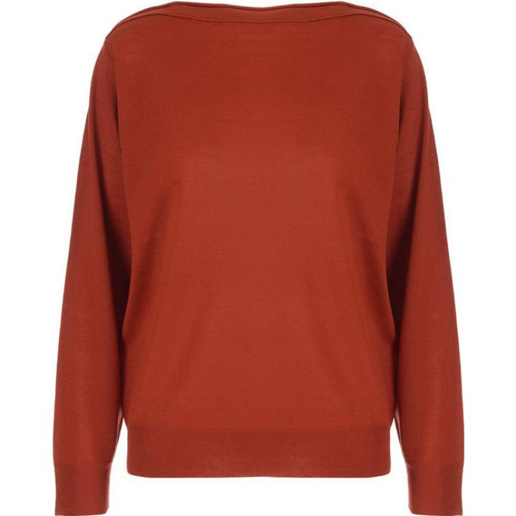 Свитер женский оранжево-красный Acne Studios, новогодний красно-оранжевый 
Свитер женский оранжево-красный Acne Studios, новогодний красно-оранжевый