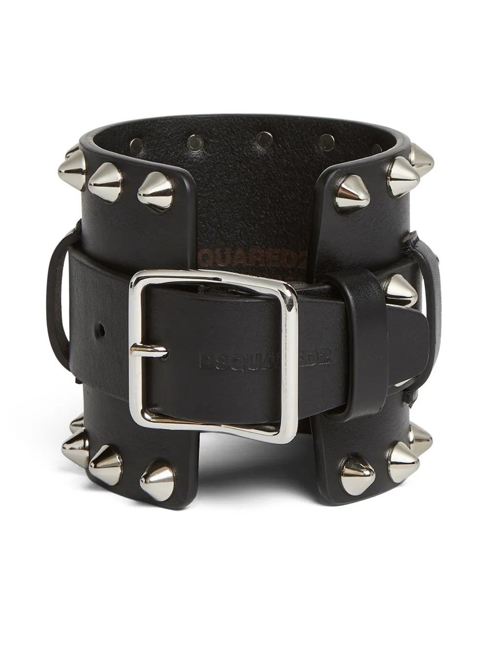Браслет с заклепками-шипами DSQUARED2, черный
Браслет с заклепками-шипами DSQUARED2, черный