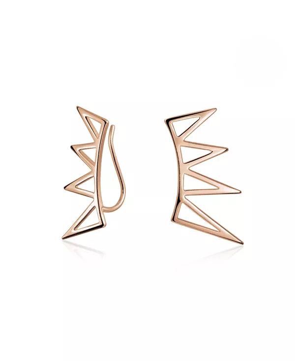 Серьги-Каффы в стиле бохо-минималистичные геометрические формы с шипами на хряще, стерлинговое серебро Bling Jewelry, rose
Серьги-Каффы в стиле бохо-минималистичные геометрические формы с шипами на хряще, стерлинговое серебро Bling Jewelry, rose