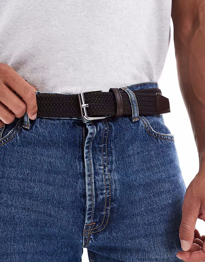 Повседневный плетеный ремень ASOS DESIGN коричневого цвета
Повседневный плетеный ремень ASOS DESIGN коричневого цвета