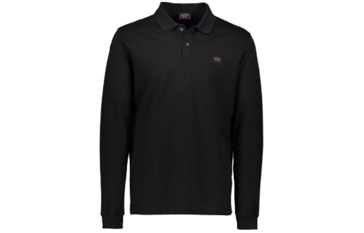 Поло с вышитым логотипом Paul & Shark, черный
Поло с вышитым логотипом Paul & Shark, черный