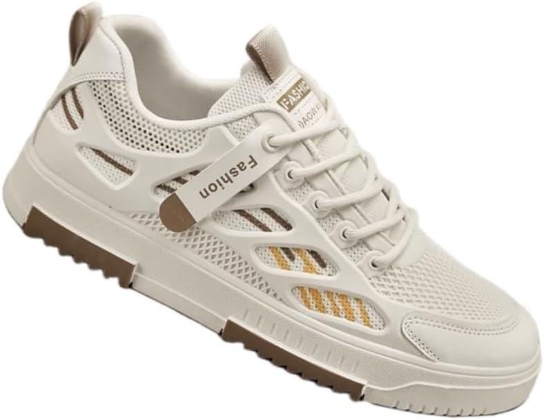 Мужские повседневные спортивные кроссовки Clolinde - дышащие и комфортные, противоскользящие и прочные, подходят для улицы и повседневного использования, бежевый
Мужские повседневные спортивные кроссовки Clolinde - дышащие и комфортные, противоскользящие и прочные, подходят для улицы и повседневного использования, бежевый