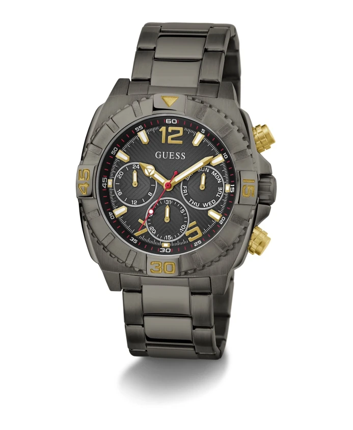 Мужские многофункциональные наручные часы на тяге. Guess, серый
Мужские многофункциональные наручные часы на тяге. Guess, серый