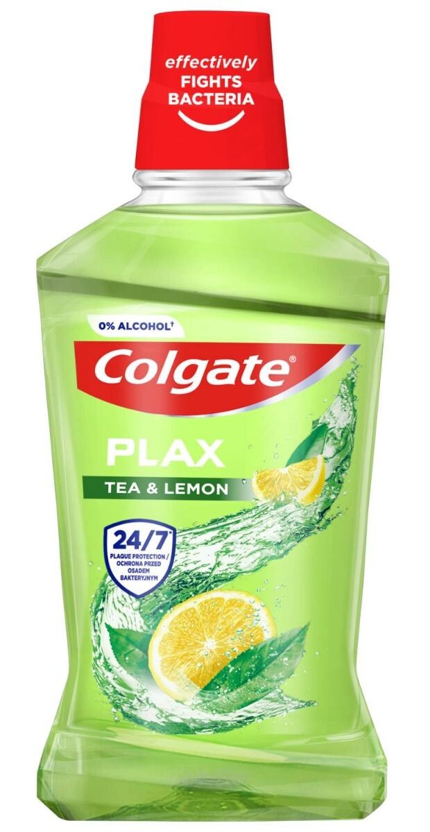 Жидкость для полоскания рта Colgate Plax Tea&Lemon, 500 мл
Жидкость для полоскания рта Colgate Plax Tea&Lemon, 500 мл