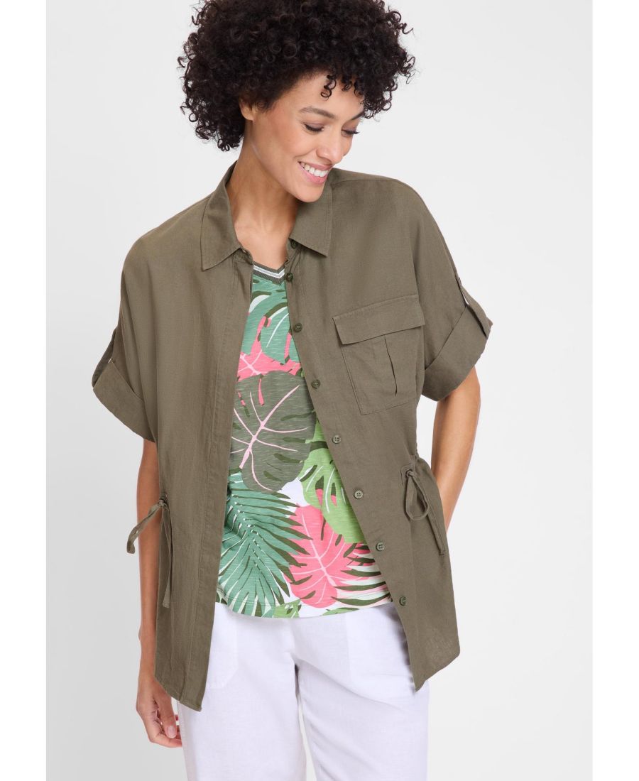 Женская походная рубашка на шнуровке Olsen, Olive
Женская походная рубашка на шнуровке Olsen, Olive