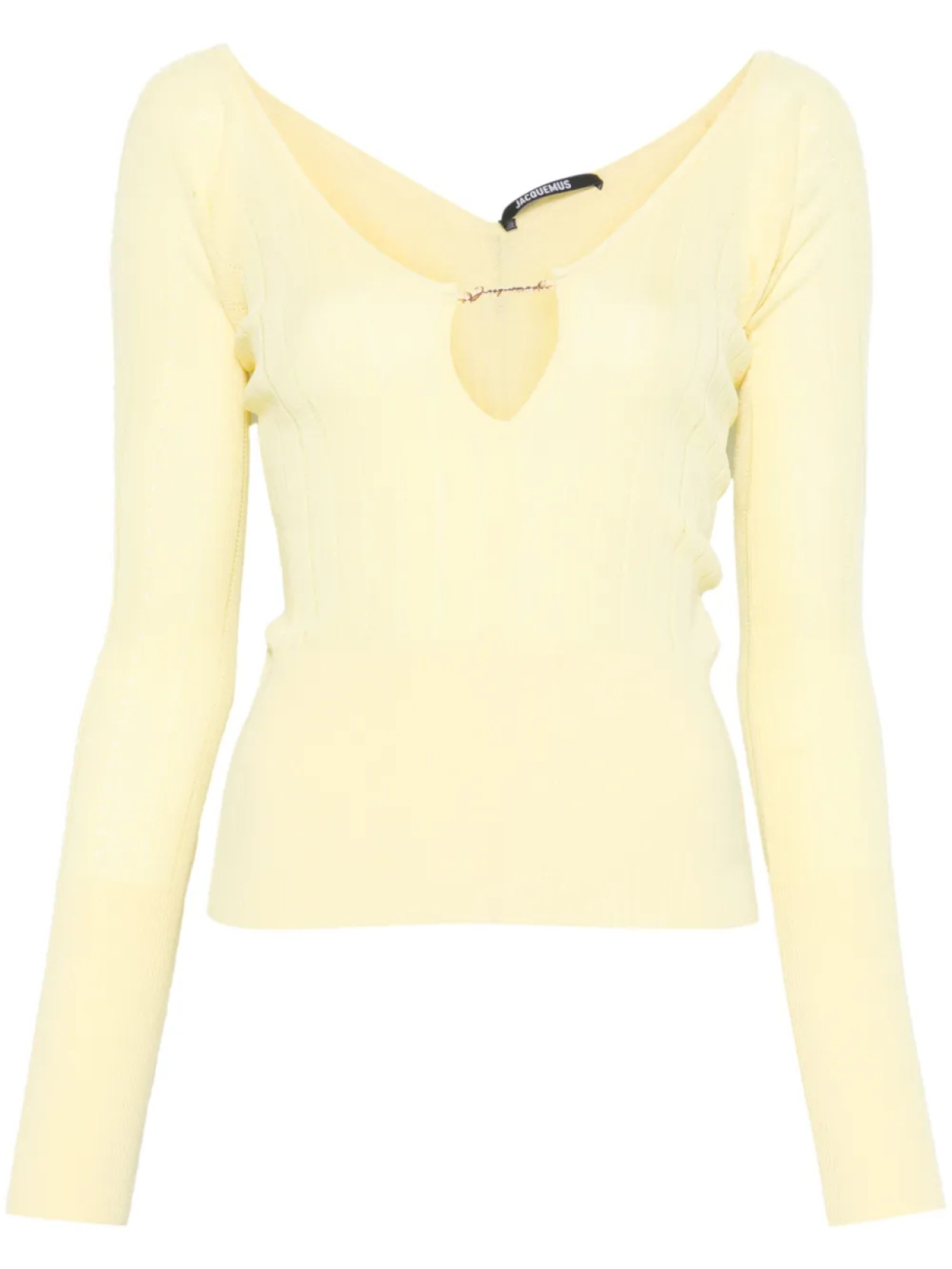 Jacquemus топ Le sommet Pralù, желтый
Jacquemus топ Le sommet Pralù, желтый