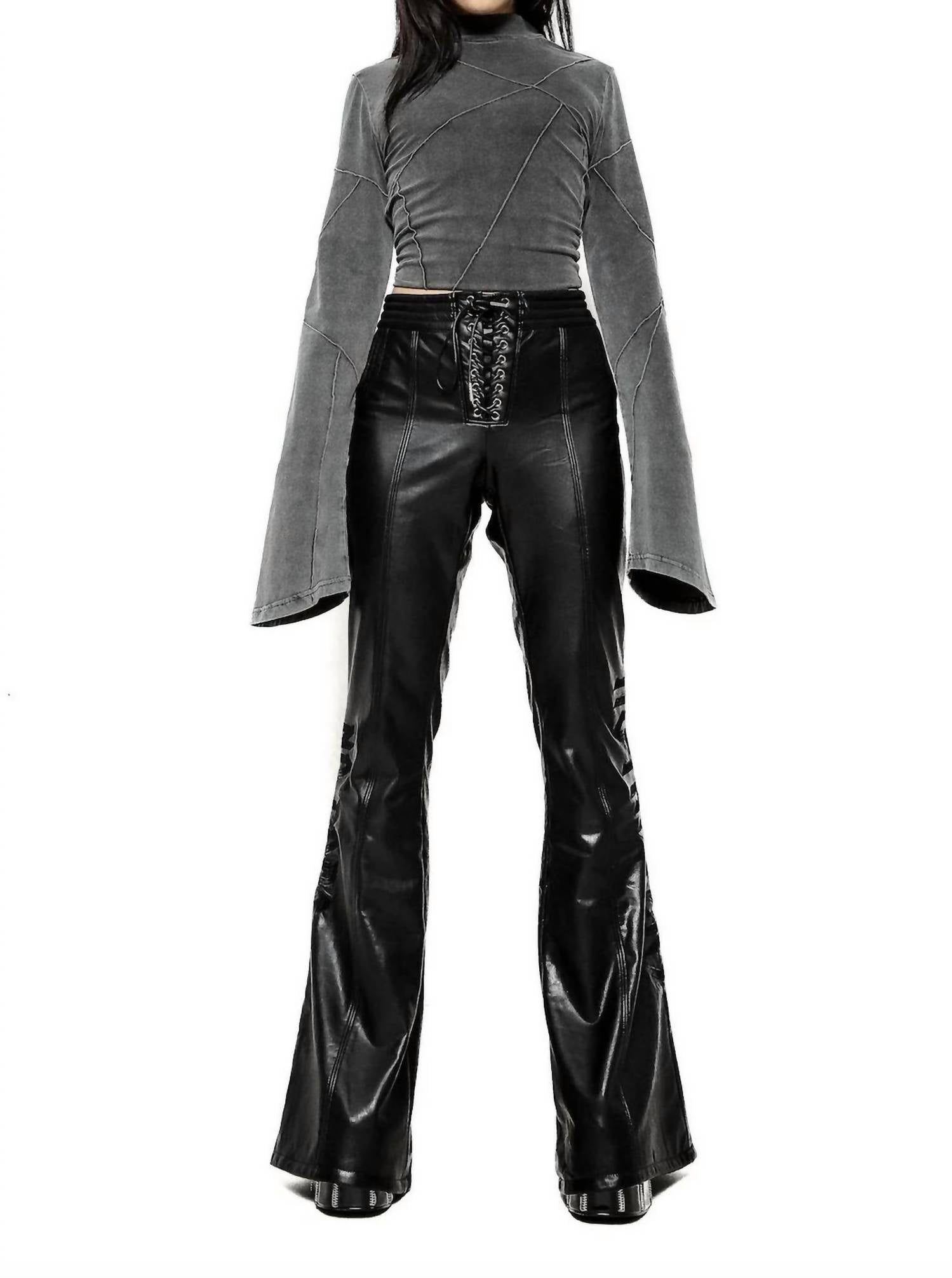 Штаны No Gods в черном FAN ALL FLAMES
Штаны No Gods в черном FAN ALL FLAMES