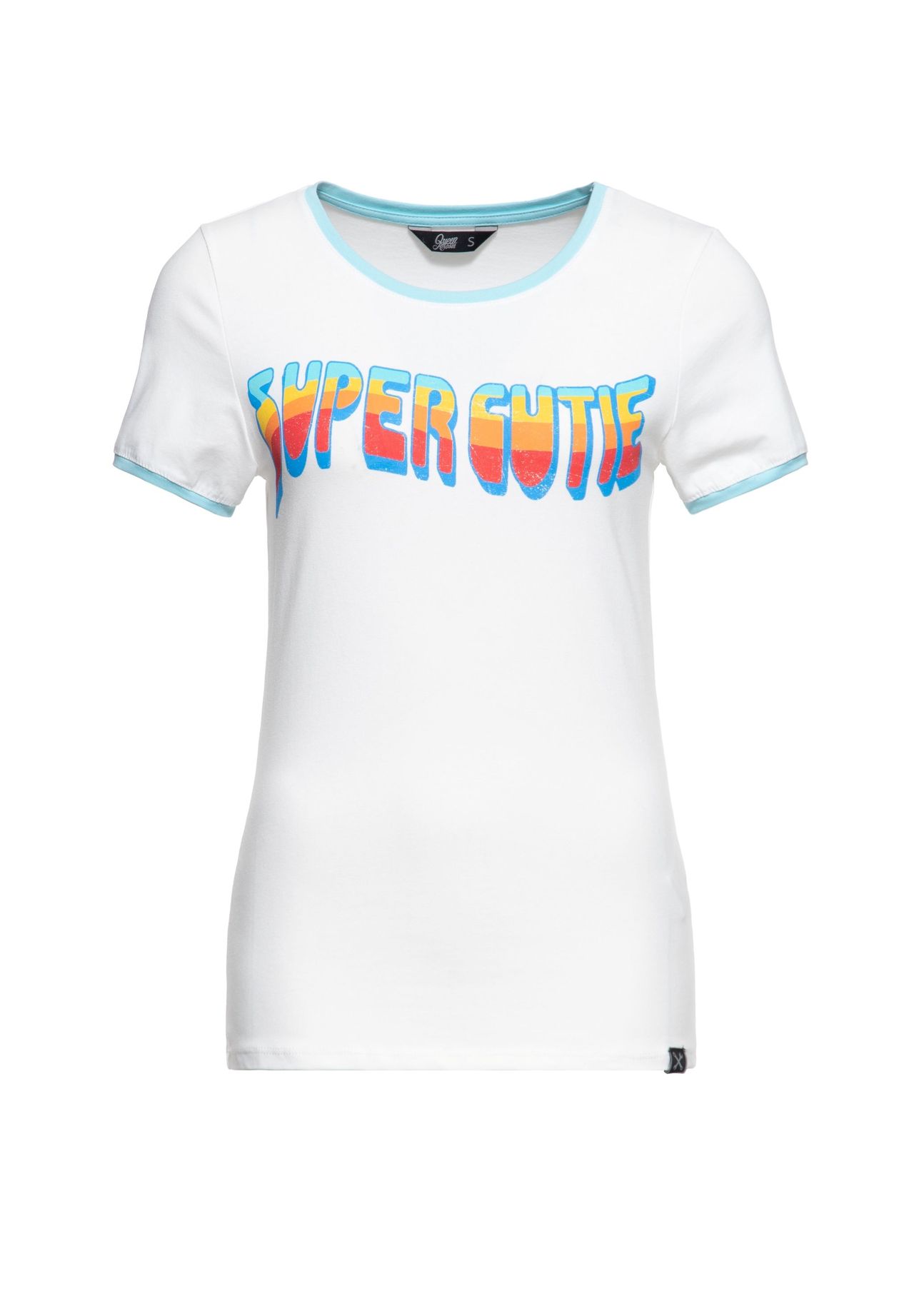 Рубашка с принтом и эффектным ретро-принтом Super Cutie QUEEN KEROSIN, кремовый
Рубашка с принтом и эффектным ретро-принтом Super Cutie QUEEN KEROSIN, кремовый