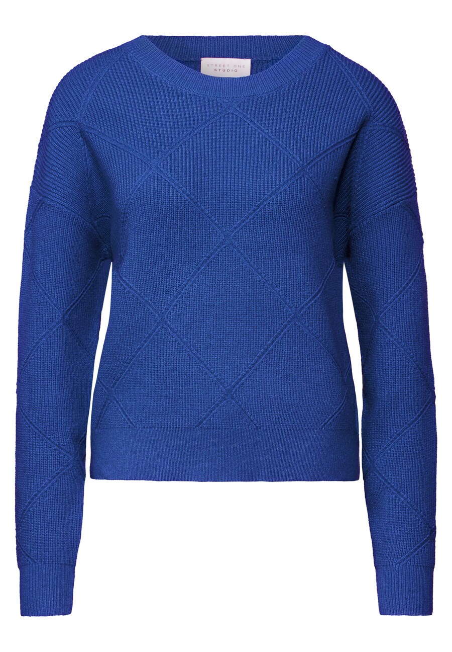 Базовый свитер Street One Studio Sweater, синий
Базовый свитер Street One Studio Sweater, синий